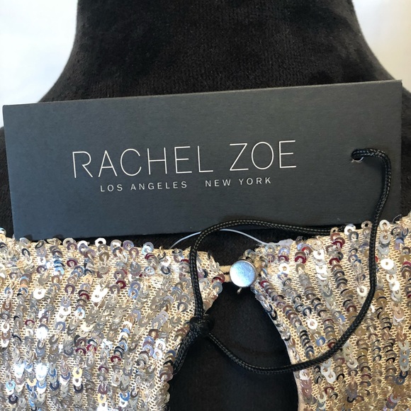 Rachel Zoe sequin shirt - Picture 4 of 4